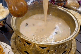 Image related to How Bold Can Mongolian Cuisine Get? Hotpotting Lamb in Milk Tea!