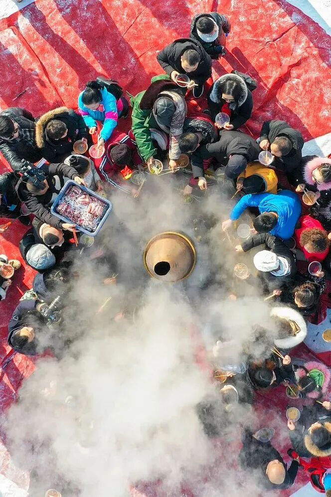 Image related to How Bold Can Mongolian Cuisine Get? Hotpotting Lamb in Milk Tea!