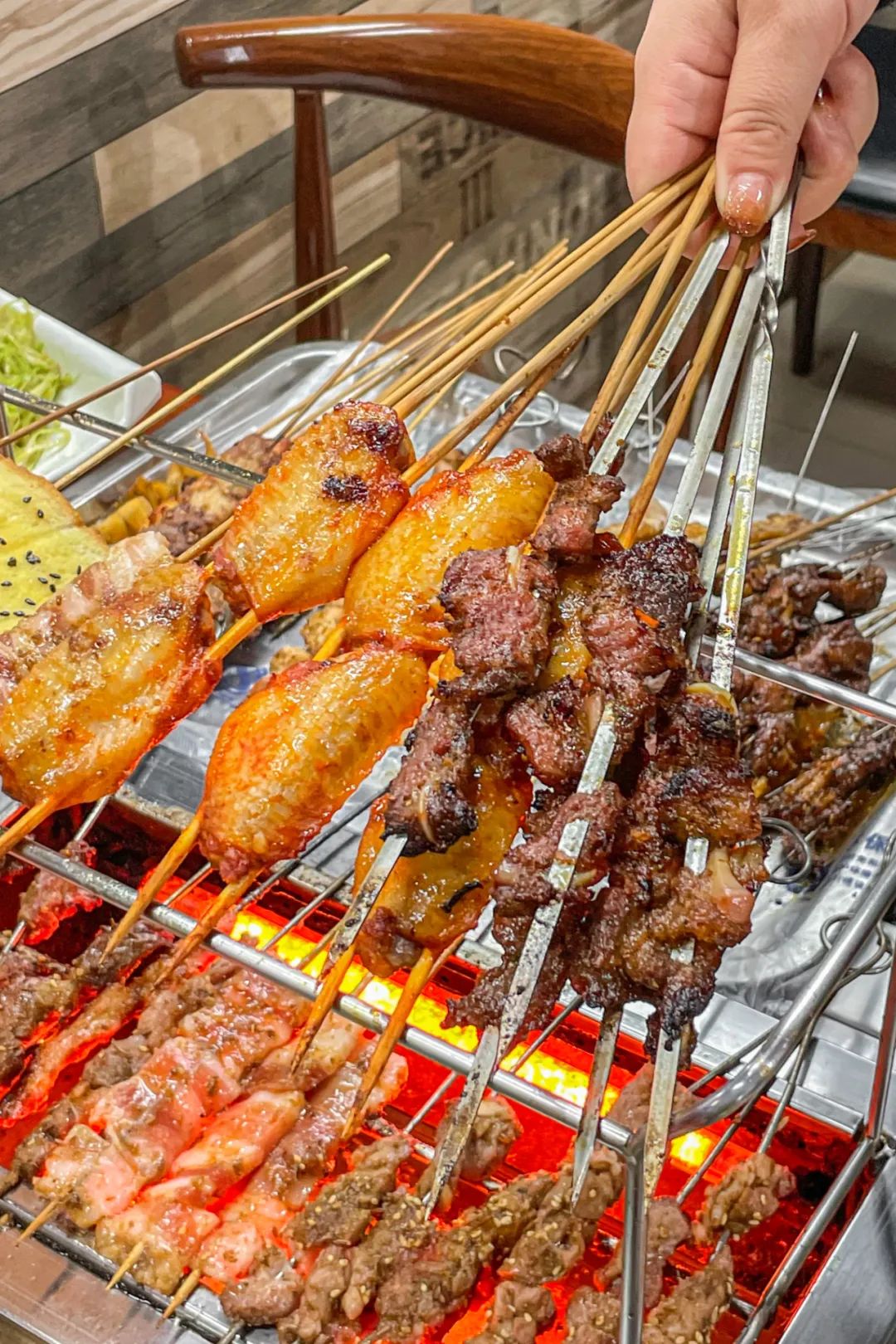 Image related to Zibo's Meat-Wrapped Flatbread: Just a Glimpse into Shandong's Vast BBQ Universe