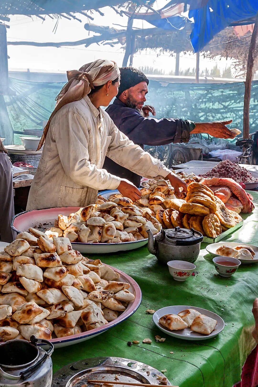 Image related to How Hardcore Is a Xinjiang Breakfast? Carbs and Meat to the Max!