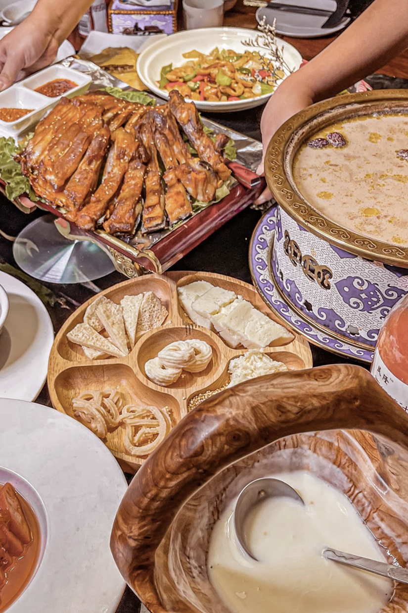 Image related to How Bold Can Mongolian Cuisine Get? Hotpotting Lamb in Milk Tea!