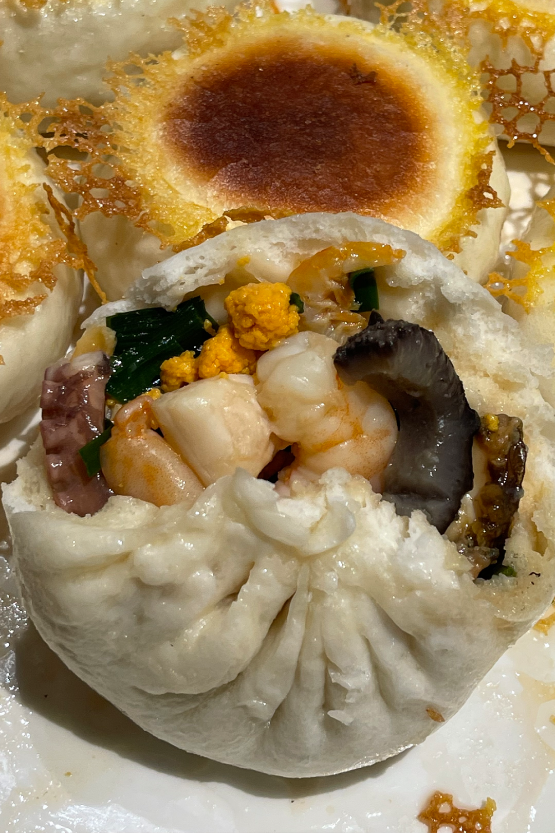 Image related to How Crazy Are Shandong-Style Baozi? Stuffed with Sea Cucumber, Abalone and Spare Ribs!