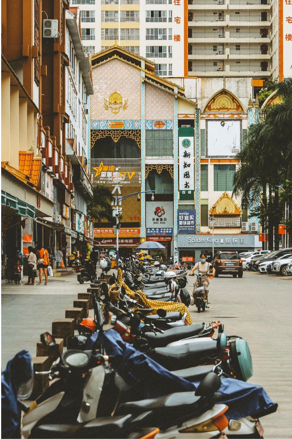 Image related to Mangshi: China's Only Single-Character City! Hot Springs for $0.5 & Southeast Asian Vibes, Yet Visitors Just 1% of Xishuangbanna's
